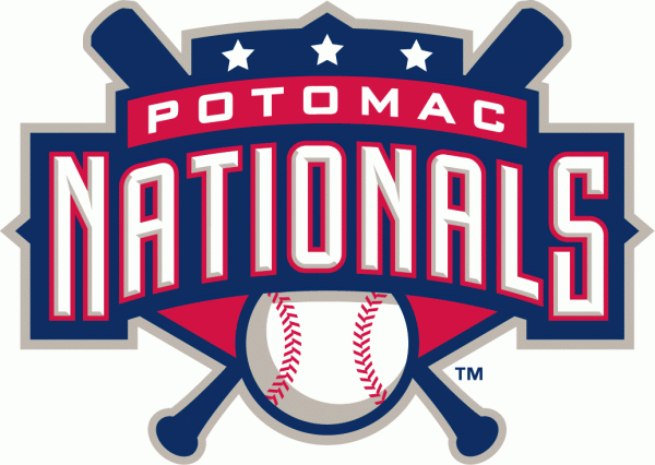 Potomac Nationals 2005-Pres Primary Logo iron on paper